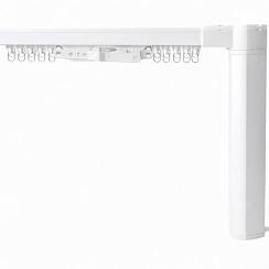 454135 Розумний карниз для штор з ZigBee управлінням Tervix Pro Line ZigBee Curtain, 5 м., білий
