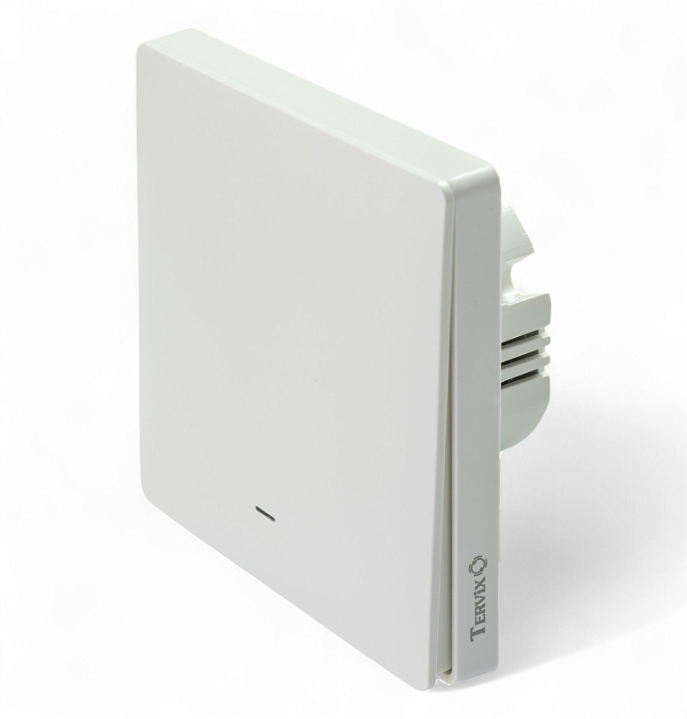 432111 Розумний клавішний вимикач Tervix Pro Line ZigBee Push Switch (1 клавіша), без нуля