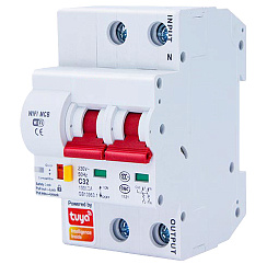 439411 Розумний диф. автоматичний вимикач з електромоніторингом Tervix WiFi Circuit Breaker, 40A