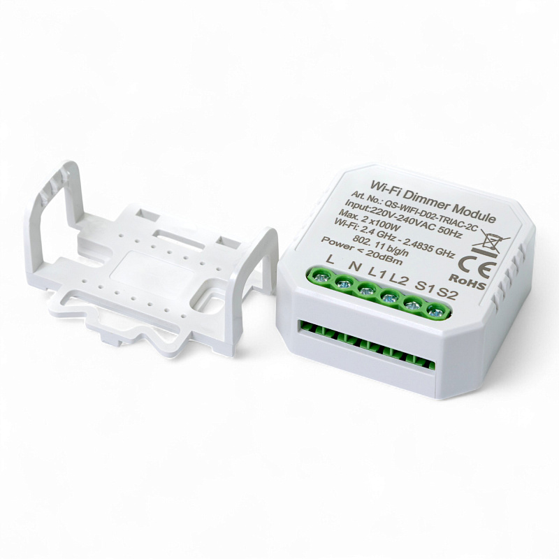436421 Розумний вимикач - регулятор Tervix Pro Line WiFi Dimmer (2 клавіші)