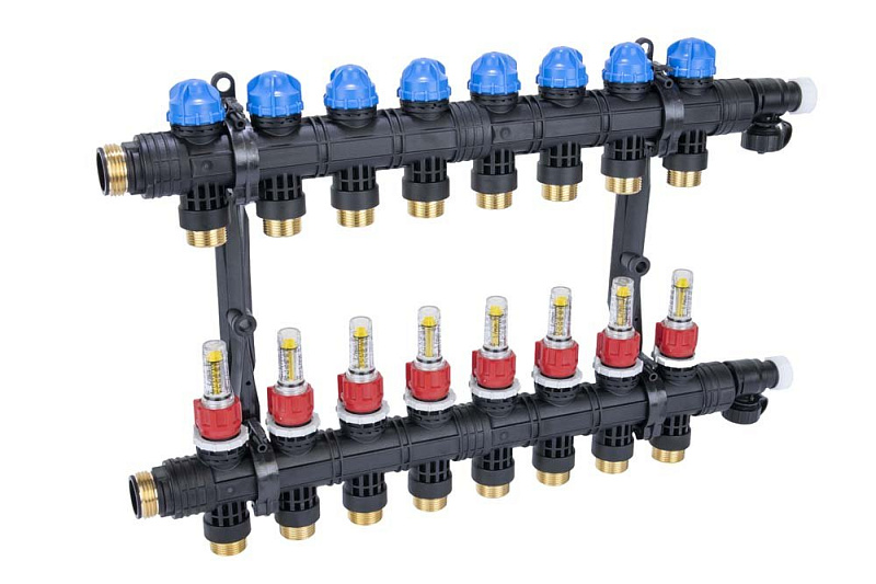 81268 Колектор ProCalida EF1 K 8 контурів, G1", 0,2-1,6 л/хв