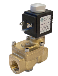 Клапан електромагн. 21YC5КOT190, 3/4",Рвх-Рвих=0,9-10ат, Т= - 40 + 180 С, 220В