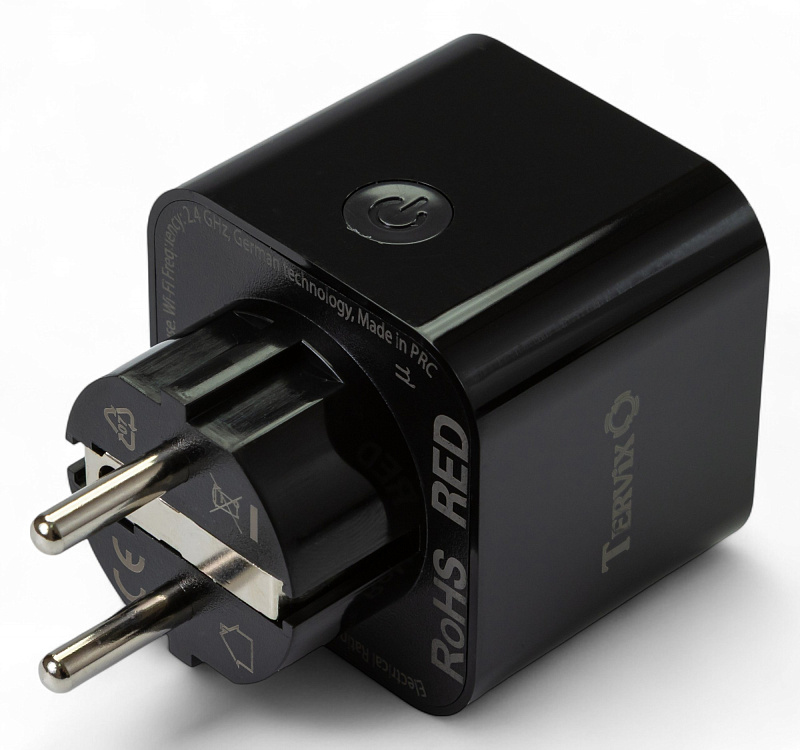 421420 Розумна розетка Tervix Pro Line WiFi Socket Black