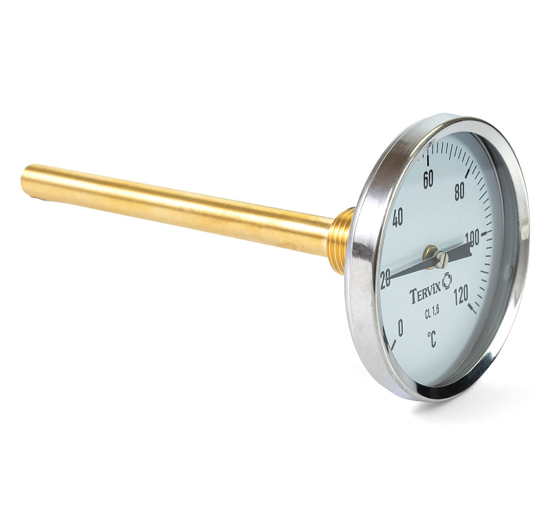 356845 термометр Bith Tervix Pro Line 80/100 0-120С 1/2" акс.