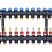 81270 Колектор ProCalida EF1 K 10 контурів, G1", 0,2-1,6 л/хв