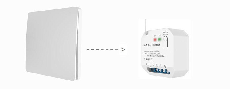 432721 Модуль управління Tervix Pro Line RF 433 MHz receiver (on/off)