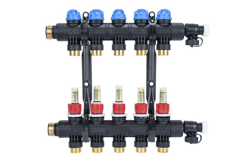 81265 Колектор ProCalida EF1 K 5 контурів, G1", 0,2-1,6 л/хв