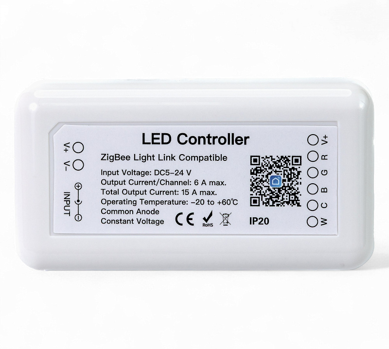 434121 Регулятор для LED стрічки RGBCW ZigBee Controller
